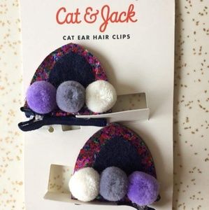 Cat and Jack Kitty Ear Hair Clips